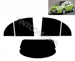                                 Oto Cam Filmi - Nissan Micra (5 kapı, hatchback 2011 - ...) Solar Gard - NR Smoke Plus serisi
                            